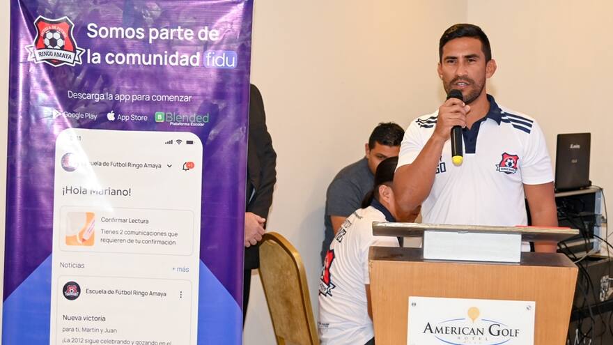 José Amaya va por más en el fútbol formativo