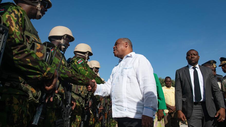 Crisis en Haití: llegan los primeros 400 soldados kenianos para aportar a la paz