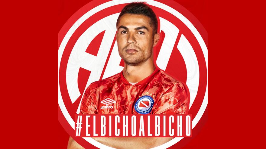 #ElBichoAlBicho, la campaña de Argentinos Juniors para seducir a Cristiano