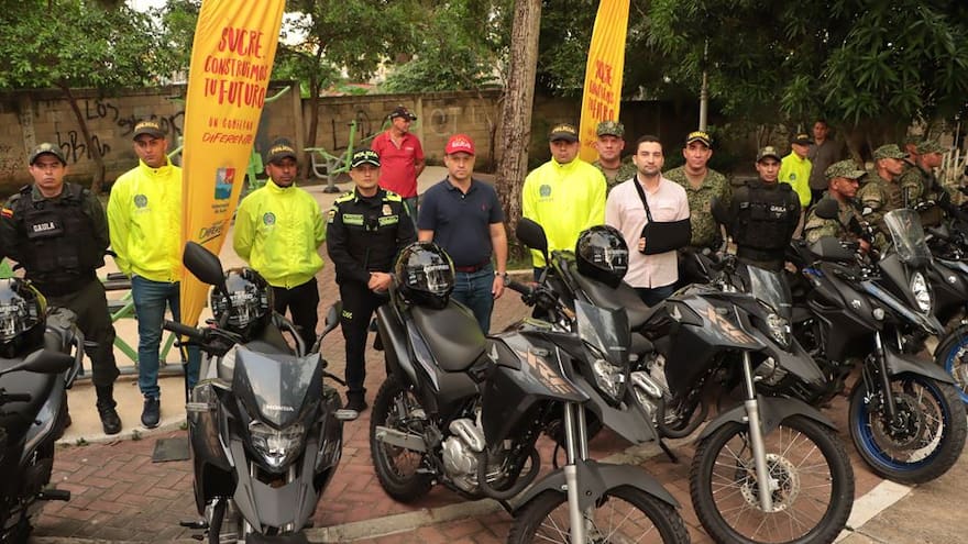 Fortalecen la movilidad de la fuerza pública en Sucre