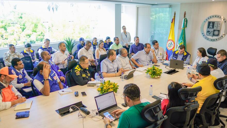 Instalan PMU para atender afectaciones de lluvias en La Guajira