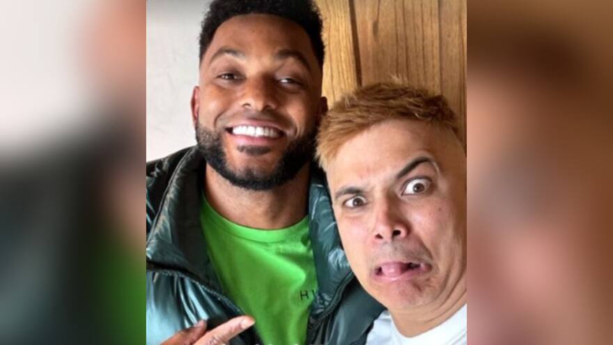 Este es el cómico video que grabó Miguel Ángel Borja con el influencer hincha de Boca, Juan de Montreal