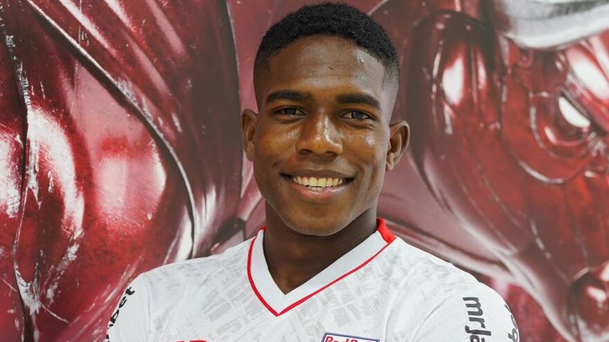 Henry Mosquera, nuevo jugador del Red Bull Bragantino