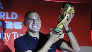 El trofeo original de la Copa del Mundo llega a Colombia