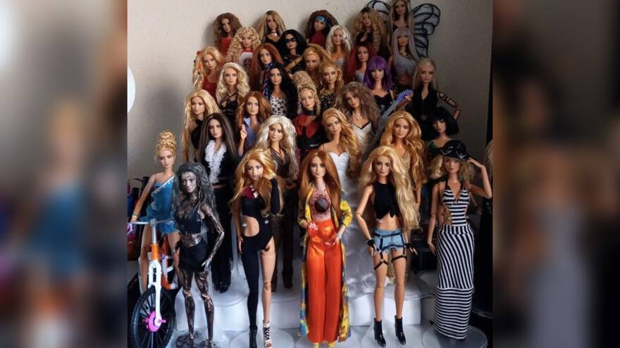 Shakira reacciona a Barbies inspiradas en sus temas musicales