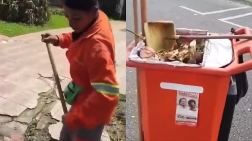 Mujer ‘escobita’ de Medellín, invitada especial a posesión de Petro