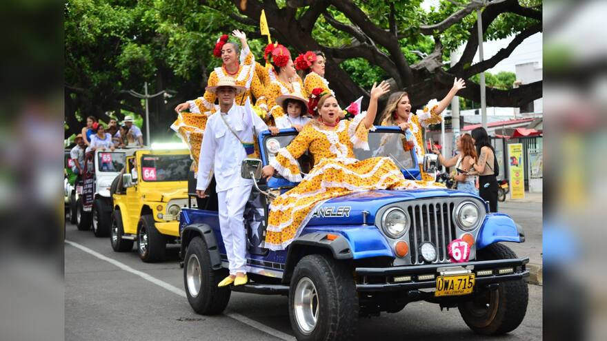 Este sábado se vivirá el desfile de Jeep Willys Parranderos en celebración del Festival Vallenato