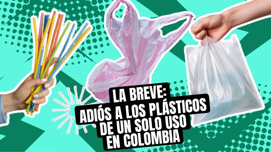 La Breve: Adiós a los plásticos de un solo uso en Colombia