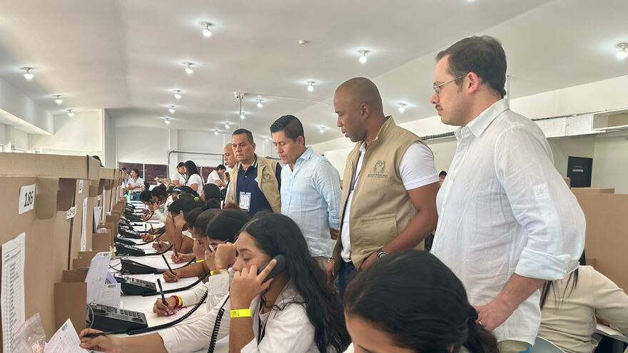 Realizan segundo simulacro para el procesamiento de datos electorales