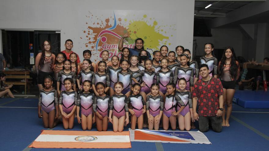Representación barranquillera en el Campeonato Nacional de Gimnasia Artística