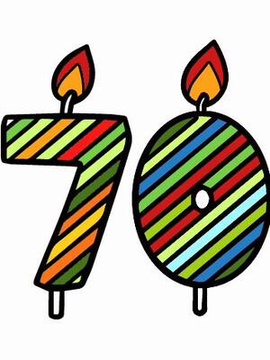¡Arribo a los 70!