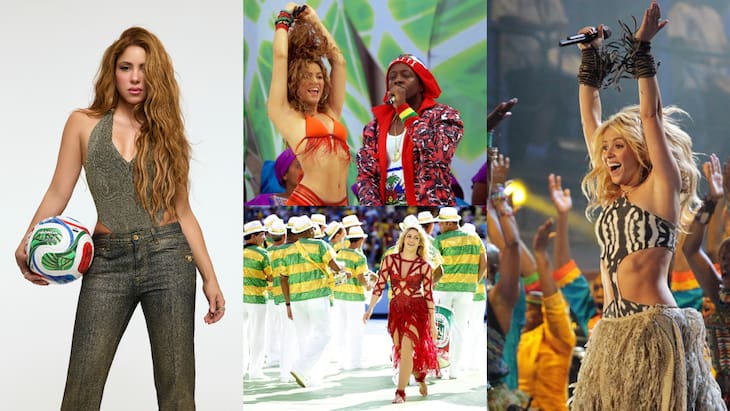 Shakira, la mujer detrás de los himnos musicales más recordados del fútbol