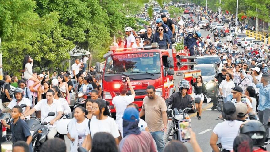 El pueblo vallenato dijo adiós a uno de sus verdaderos ídolos