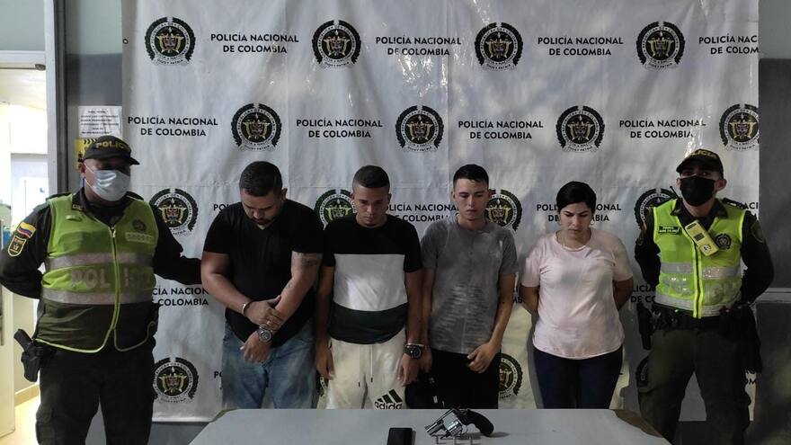 Barranquilla: Cuatro capturados tras persecución en Villa Carolina