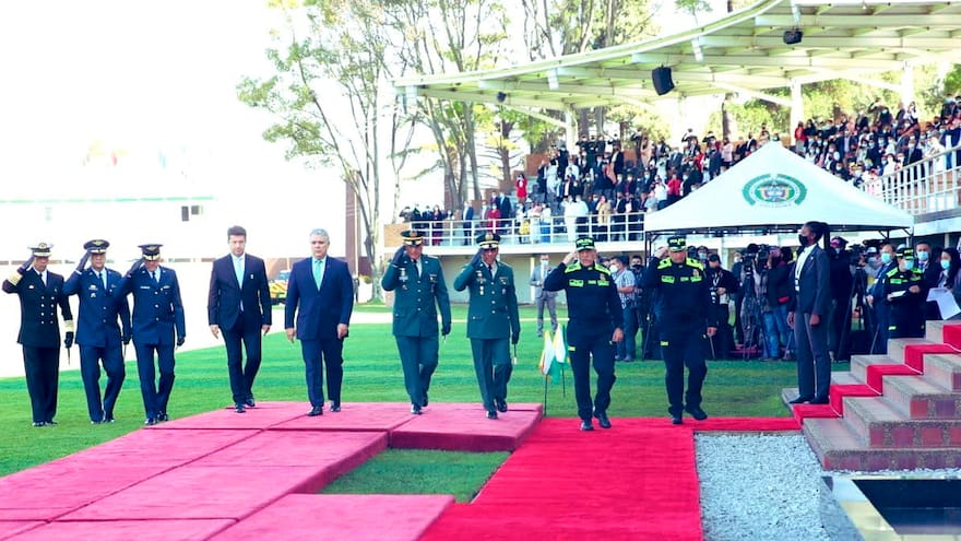 Duque afirma que modernización de la Policía está en marcha