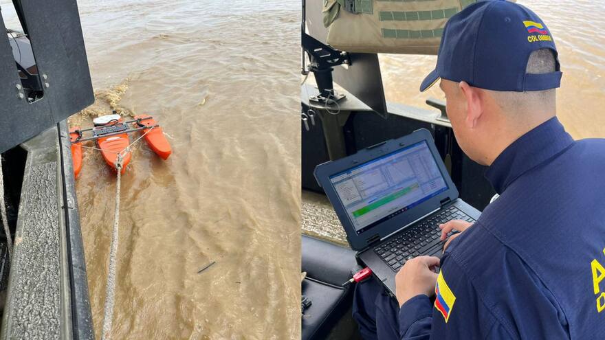 El CIOH Caribe mide las corrientes en la Mojana para actuar ante Cara e gato