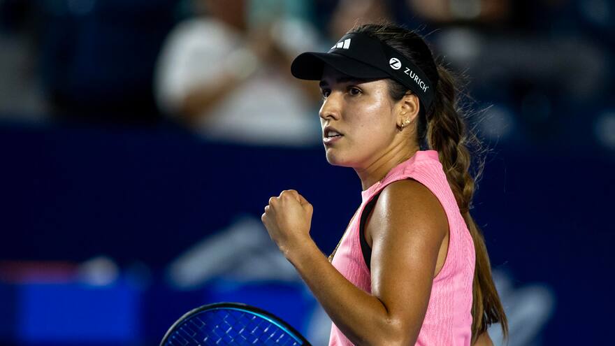 La colombiana Camila Osorio clasifica a octavos en el WTA de Monterrey
