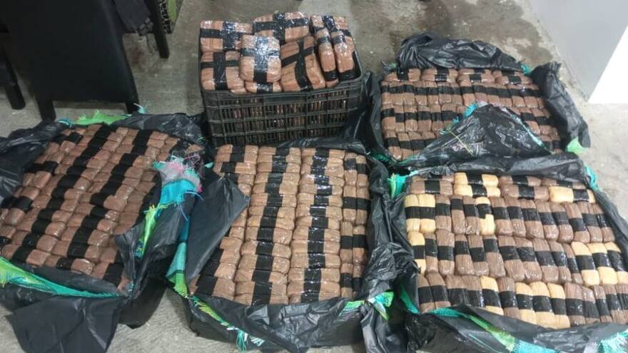 Capturan a cuatro en Venezuela por transportar 300 paquetes de marihuana