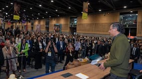 Presidente Gustavo Petro fue abucheado durante su discurso en la Macrorrueda de las Américas 2026