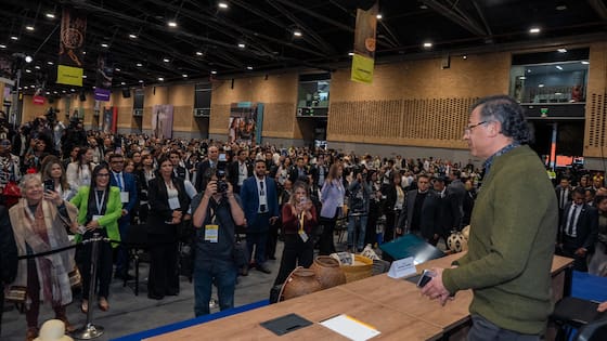 Presidente Gustavo Petro fue abucheado durante su discurso en la Macrorrueda de las Américas 2026