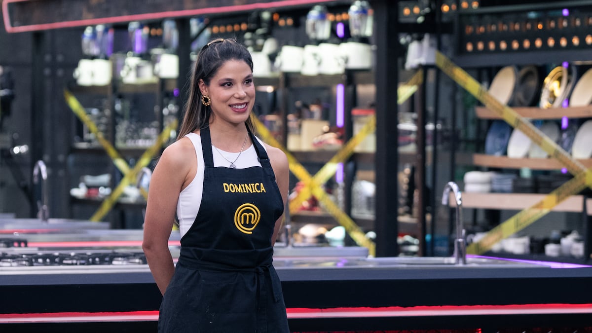 Dominica Duque, eliminada de 'Masterchef celebrity' tras error en la preparación de un plato - ELHERALDO.CO