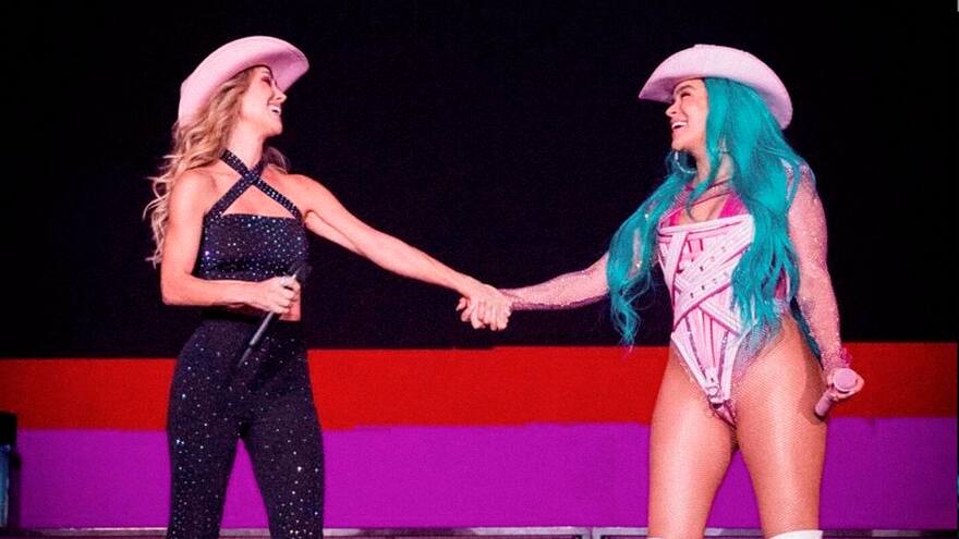 Karol G dijo que ayudará a traer a RBD a Colombia y Anahí le contestó con emotivo mensaje