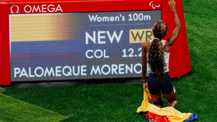 Juegos Paralímpicos de París 2024: Oro y récord mundial para Karen Palomeque en los 100 metros