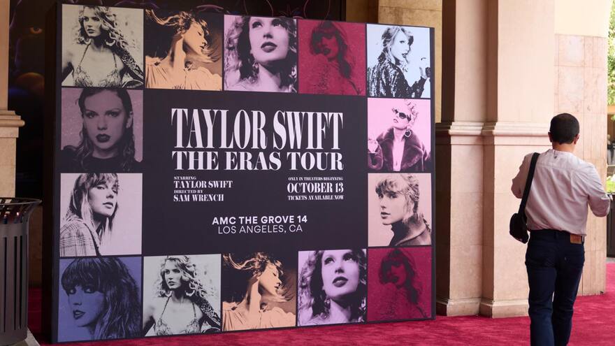 ‘The Eras Tour’ es el filme sobre conciertos con mejor estreno de la historia