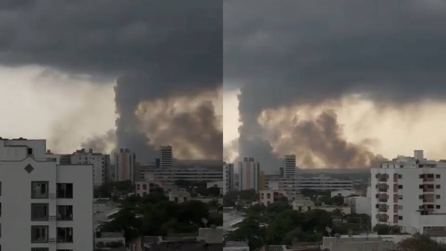 Nuevo incendio en Isla Salamanca cubre de humo a Barranquilla