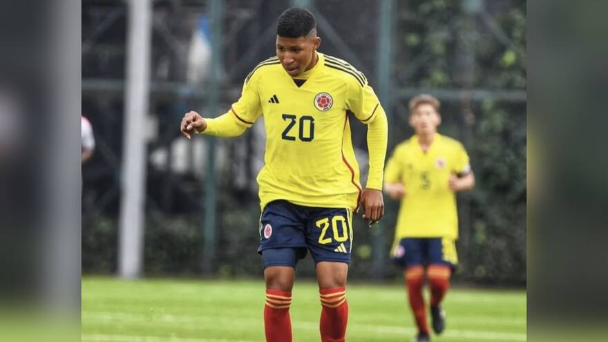 Brayan Mateo Caicedo, el colombiano que se incluyó en listado de jóvenes promesas del fútbol mundial