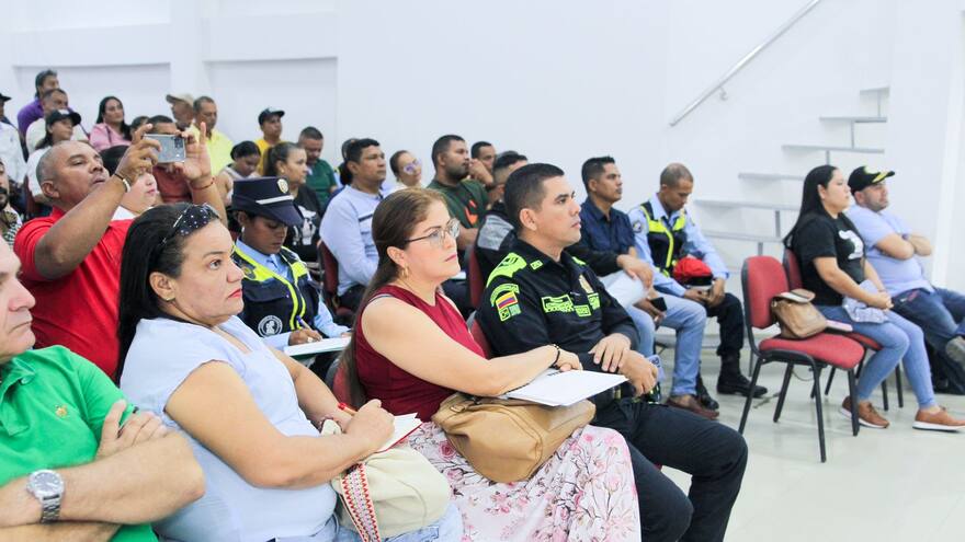 Capacitan a agentes de tránsito en el Cesar para salvar vidas en la vía