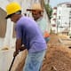Obras de Calle Larga, en Sahagún, bajo seguimiento técnico de la Gobernación