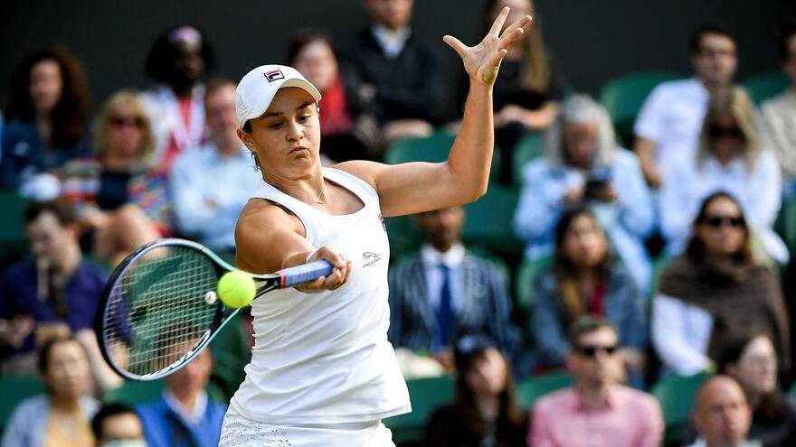 Barty ya está en octavos de Wimbledon