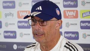 Alfredo Arias habló del duelo Santa Fe-Junior por la Superliga: “Yo les tengo mucha fe a mis jugadores”