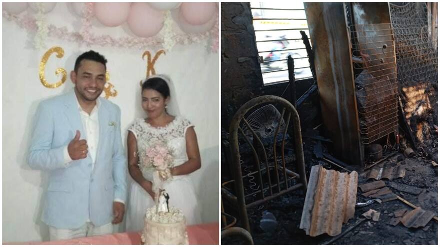 Sincelejo, Sucre: esposos mueren calcinados tras incendiarse su vivienda