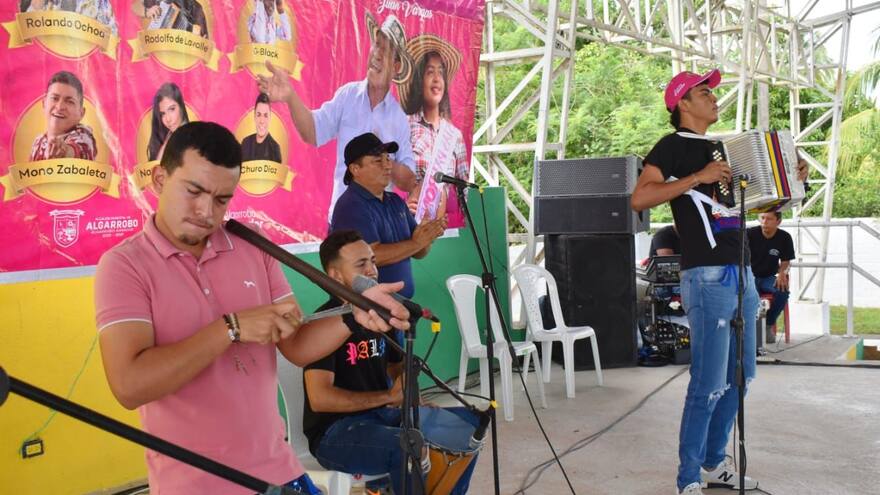 Algarrobo, Magdalena vibró con la cuarta edición del Festival de Acordeones y Canción Inédita