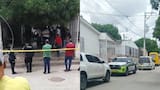 Sicarios balean a un adulto mayor al frente de su casa en el barrio Tajamar, Soledad