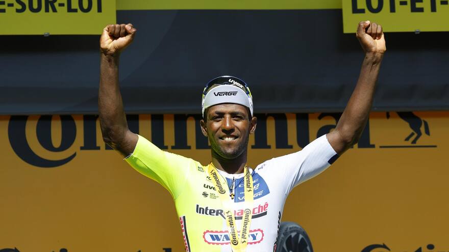 Biniam Girmay conquistó su tercera etapa en el Tour de Francia