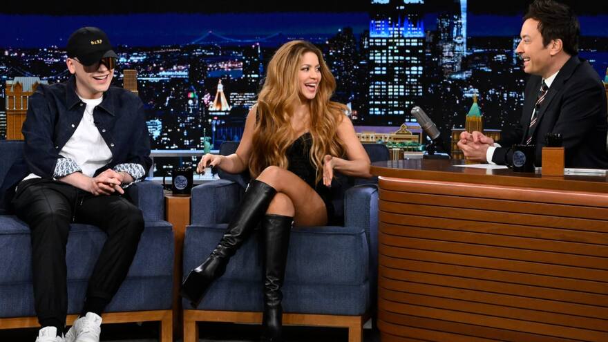 Shakira y Bizarrap brillaron en ‘The Tonight Show’ de Jimmy Fallon