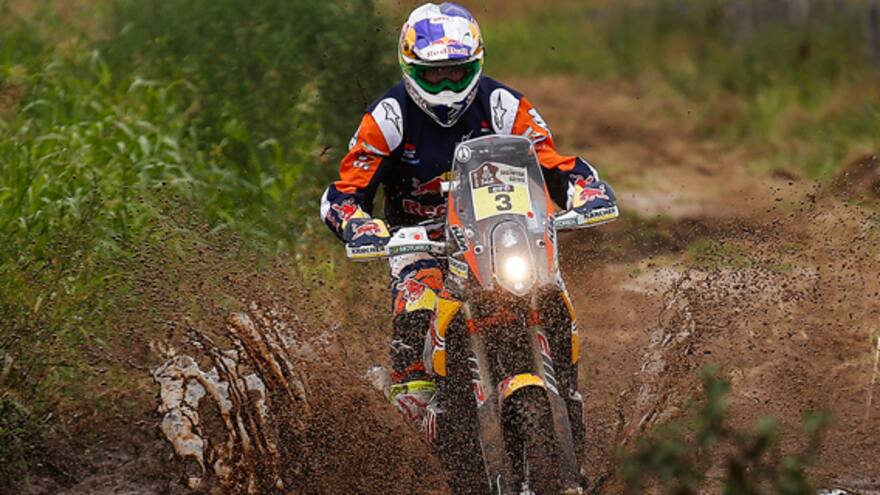 El piloto australiano Toby Price marcó el ritmo en motos