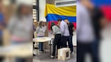 Colombianos en Venezuela votan en las elecciones presidenciales por primera vez en casi 10 años