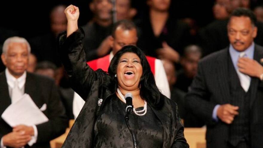 Cinco años sin Aretha Franklin, 'la mejor cantante de todos los tiempos'