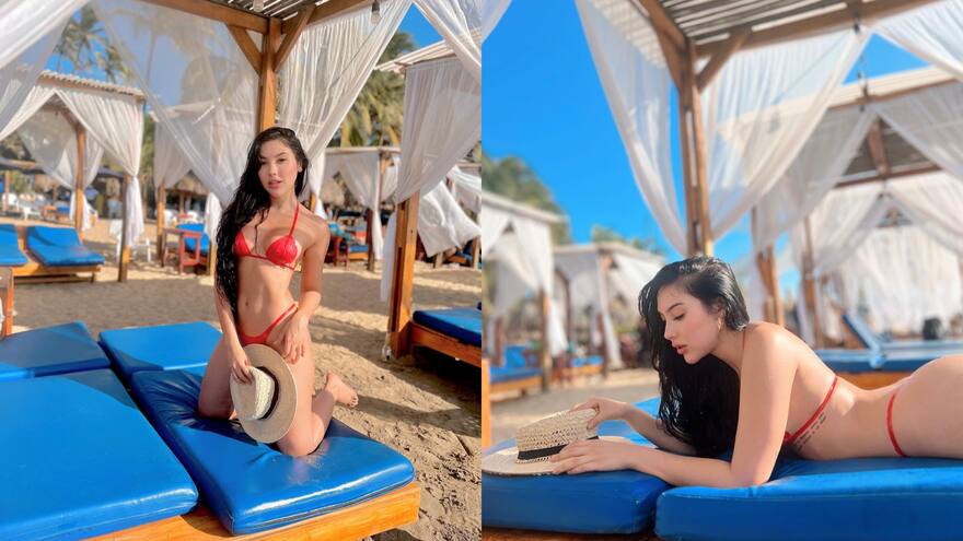 Aida Victoria Merlano impresionó con su disfraz de fantasía para el Carnaval