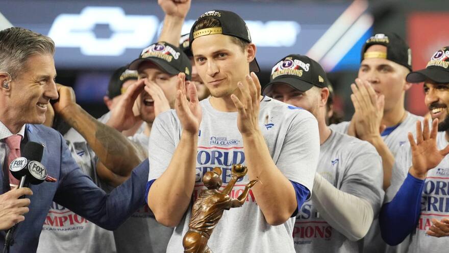 Corey Seager, el MVP de la Serie Mundial 2023