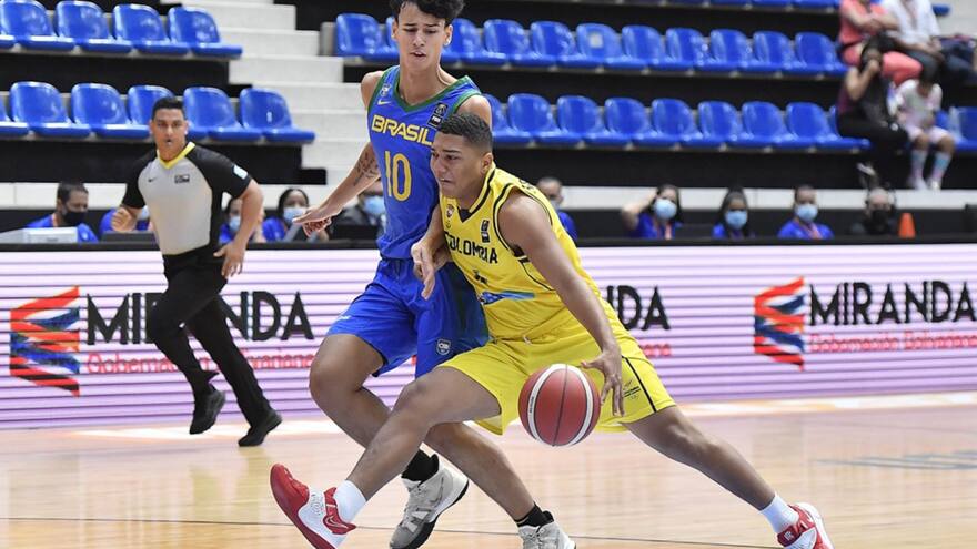El barranquillero que marca diferencia en el Sudamericano de Baloncesto U18