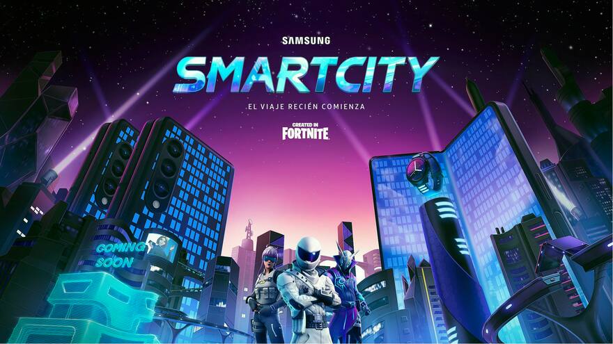 Samsung crea escenario en el videojuego Fortnite y se une al metaverso