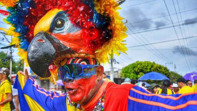 Ambiente por el partido Colombia Vs. Bolivia