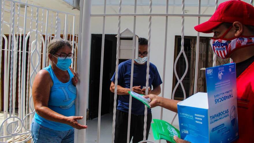 Perifoneo para concientizar sobre covid en Barranquilla