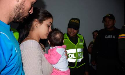 Así fue el emotivo reencuentro entre la bebé raptada en Soledad y su madre