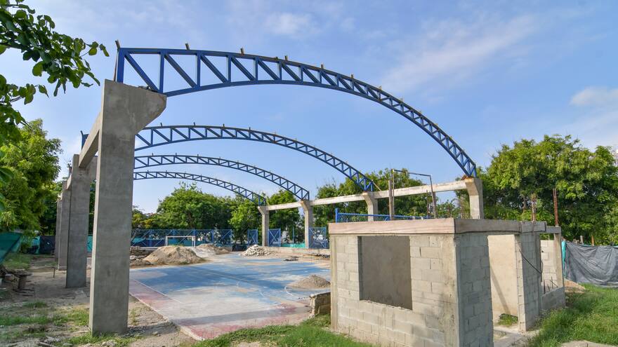 En agosto estarían listas las canchas energéticas de Las Malvinas y La Playa